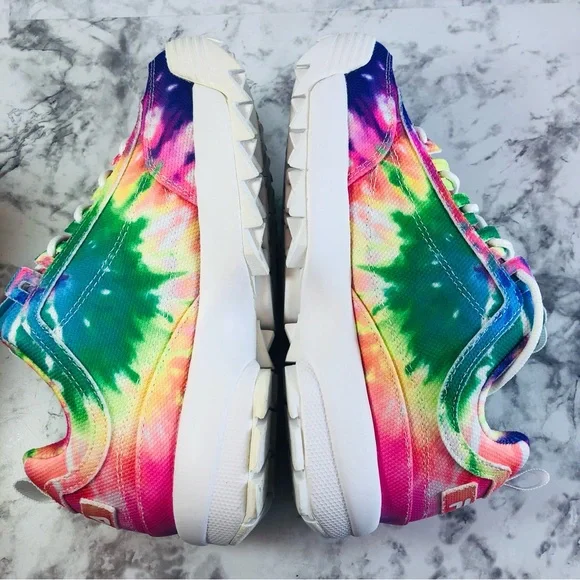 NEW Fila Disruptor II Tie Dye 5XM00819-775 Womens Shoes Sneakers Size 6 - Picture 4 of 14